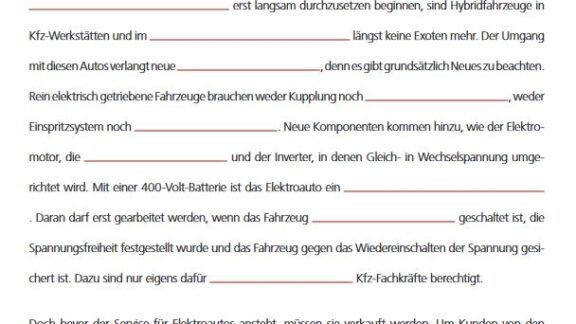 Ausbildungsfelder