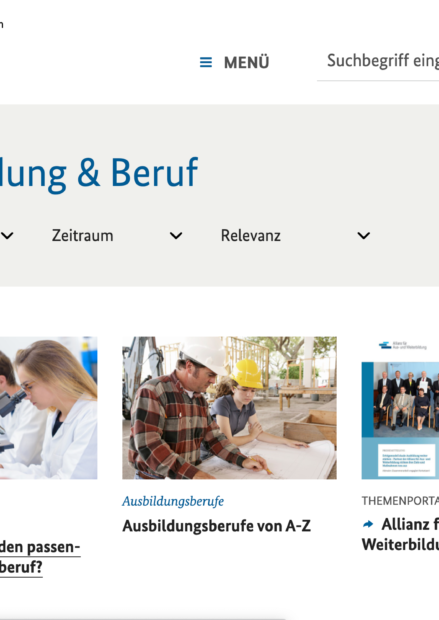 BMWK Ausbildung + Beruf