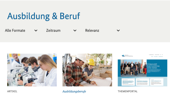 BMWK Ausbildung + Beruf