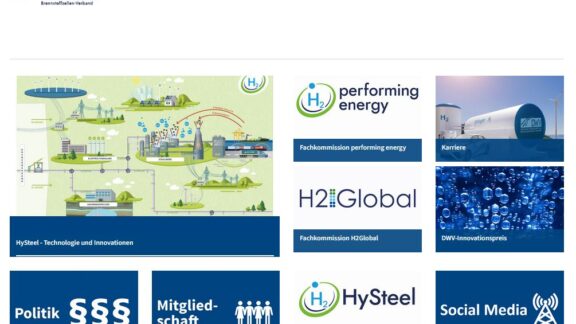 Linktipp: Deutscher Wasserstoff- und Brennstoffzellenverband e.V.