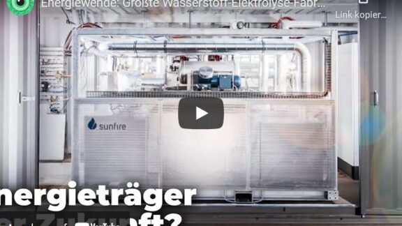 Video: Größte Wasserstoff-Elektrolyse-Fabrik der Welt in Hamburg