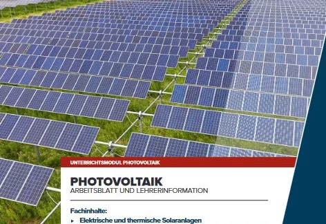 Unterrichtseinheit: Photovoltaik