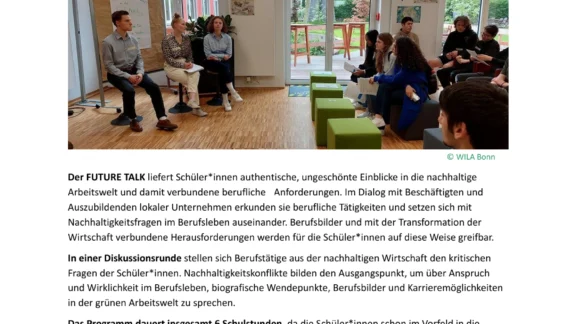 Jobs for Future NRW / Dialogformat Future Talk