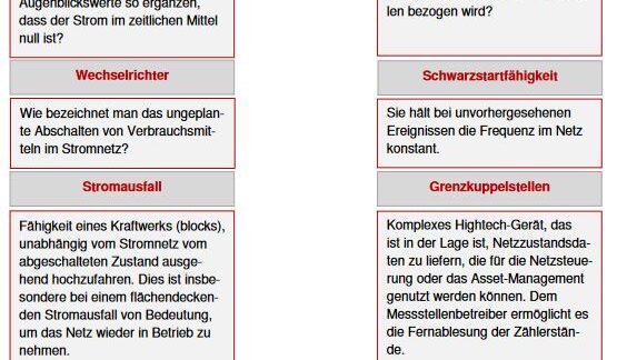 Stromnetzquiz